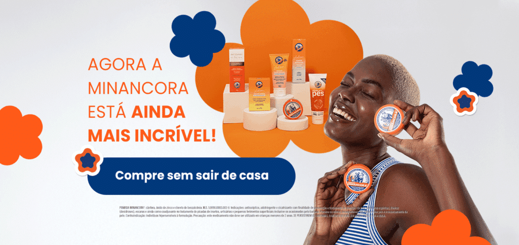 Compre Minancora sem sair de casa